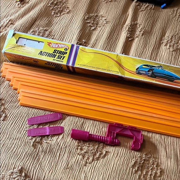 1967 Hot Wheels Strip Action Set by Mattel Original Box Mattel- partial set - Picture 1 of 5